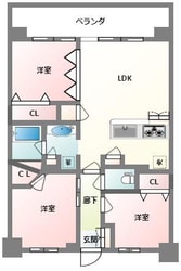 ブランシエラ那覇曙プレミストの物件間取画像